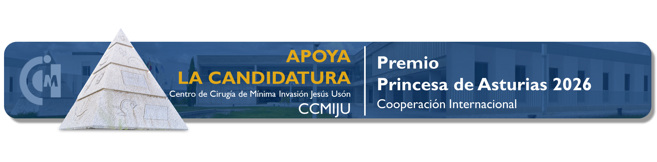 Apoya la candidatura del CCMIJU a los premios Princesa de Asturias 2026